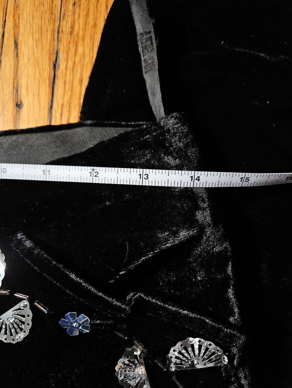 Anna Sui Vintage 2002 Runway Velvet Embroidered Pants - Picture 10 of 12